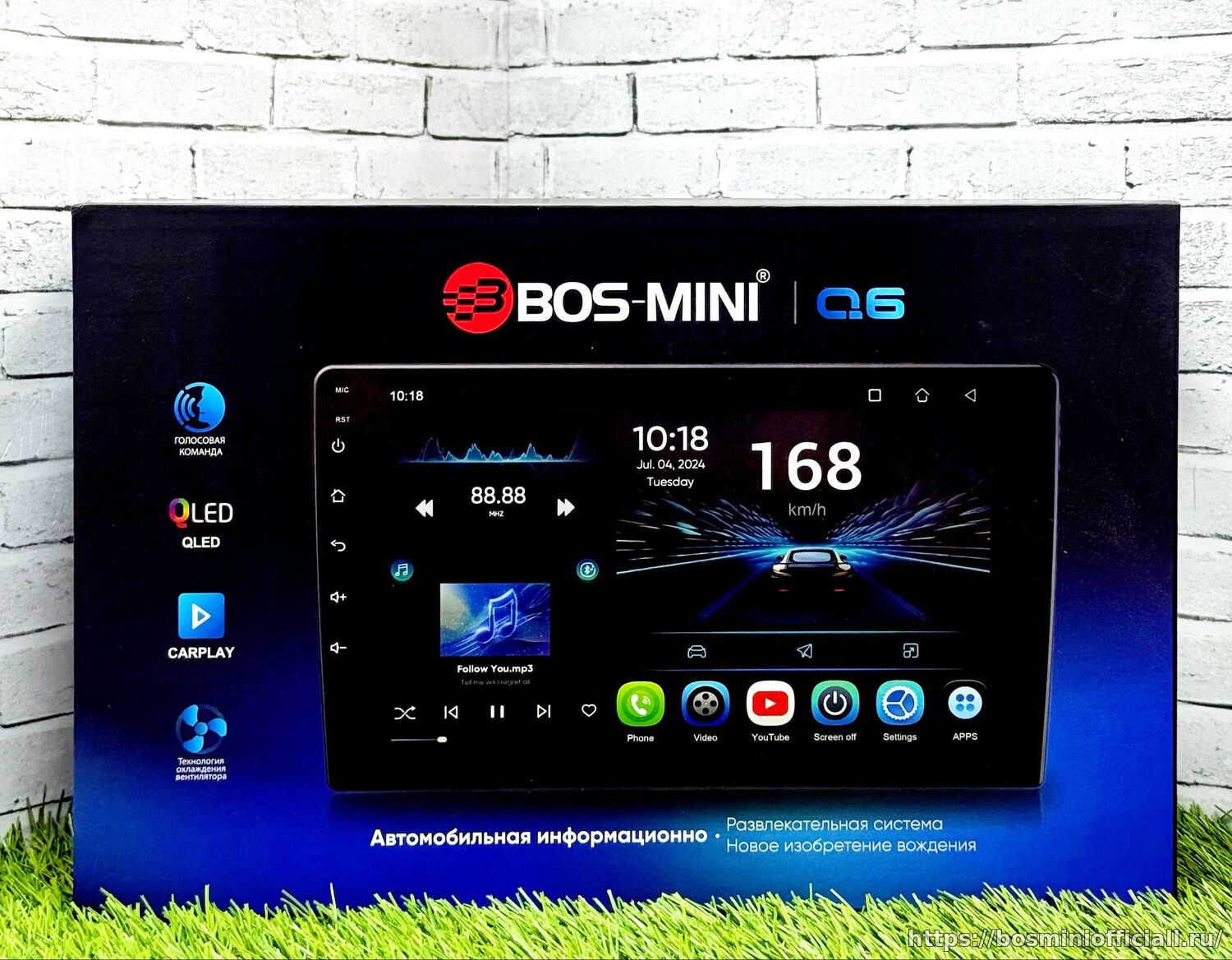 BOS-MINI Q6 6+128Gb ,,9''