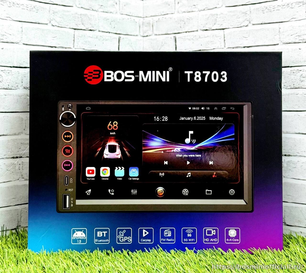 BOS-MINI T8703 4+64Gb ,,7''