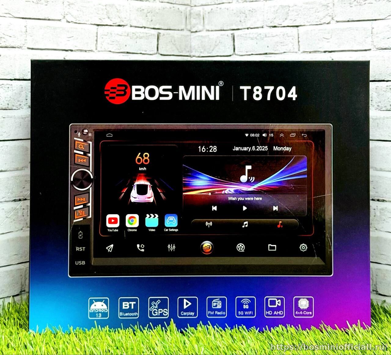 Bos-Mini T8704 4+64Gb ,,7''