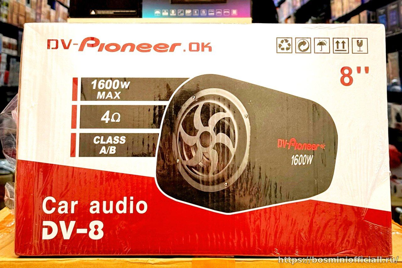 Активный Сабвуфер DV-Pioneer.Ok DV-8