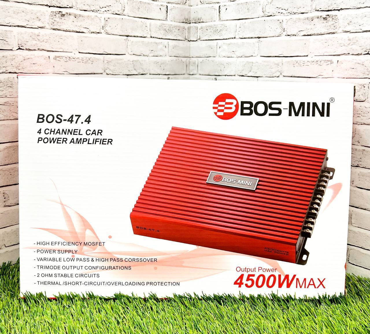 4-х канальных усилителей от Bos-Mini -47.4