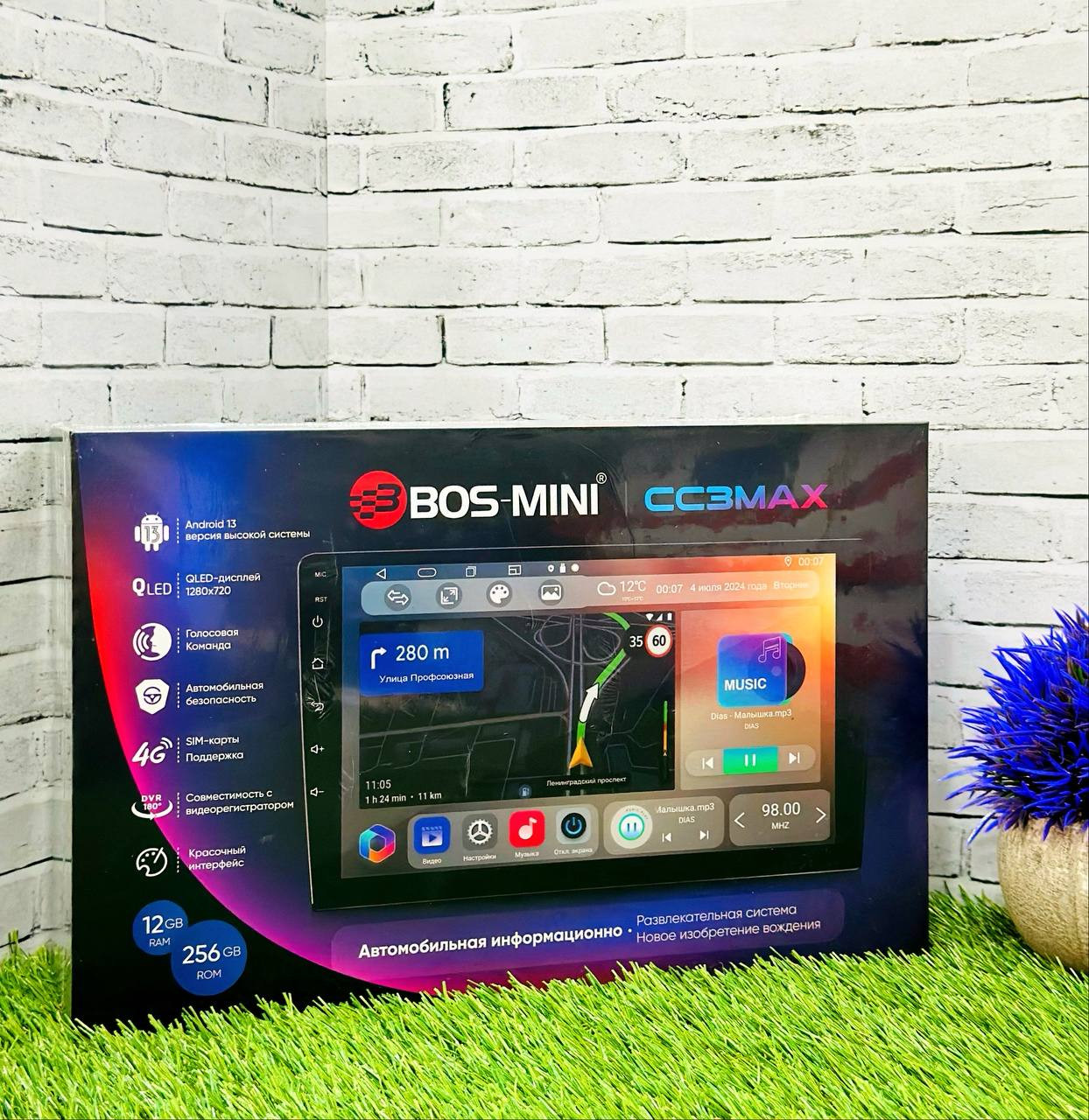 Bos-Mini CC3MAX QLED / 12+256Gb