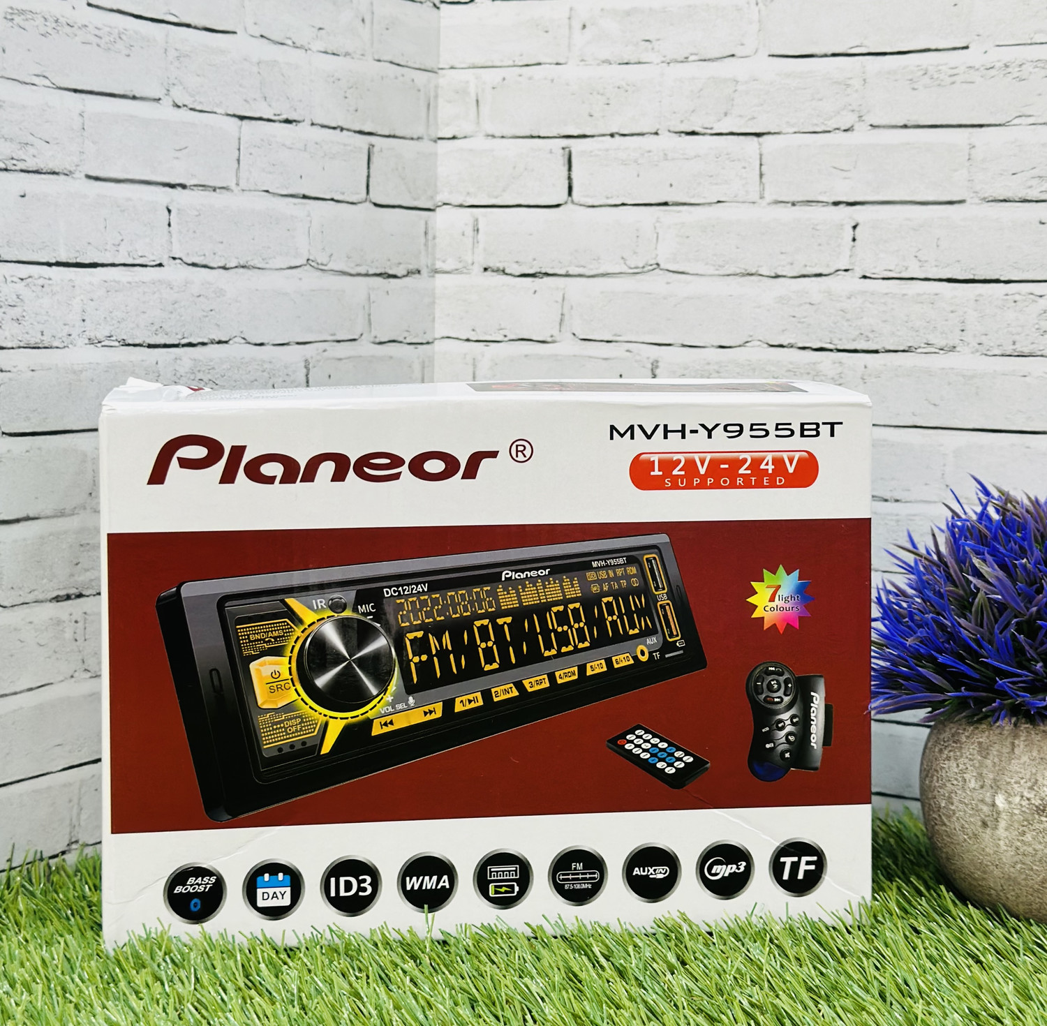 Магнитола 12V-24V Pioneer MVH-Y955BT